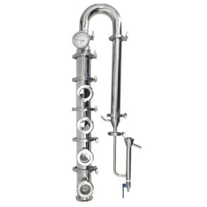 3" 4 sections SUS304 distillery tower