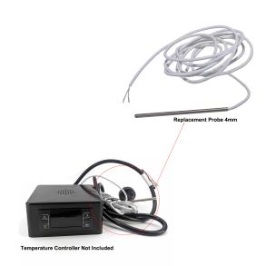 4mm Replacement Probe for MKII Temp Controller