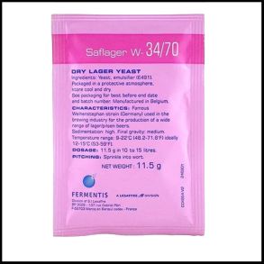 Fermentis W-34/70 Yeast 11.5g